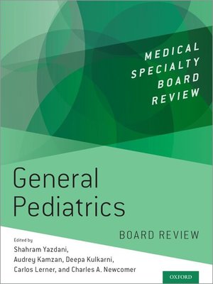 cover image of General Pediatrics Board Review